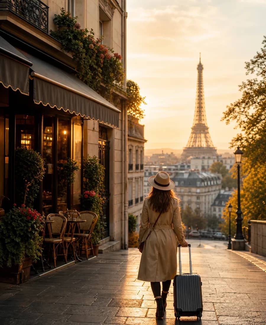 París al atardecer